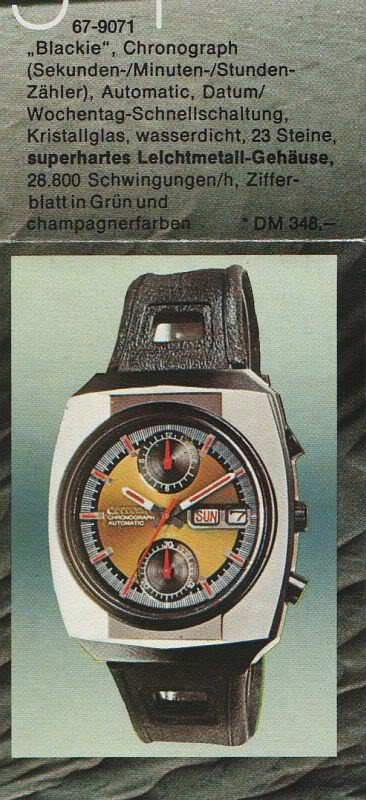 時計 Gen The 67-9071 Chronograph Dials – Close Up & Personal | Sweephand's