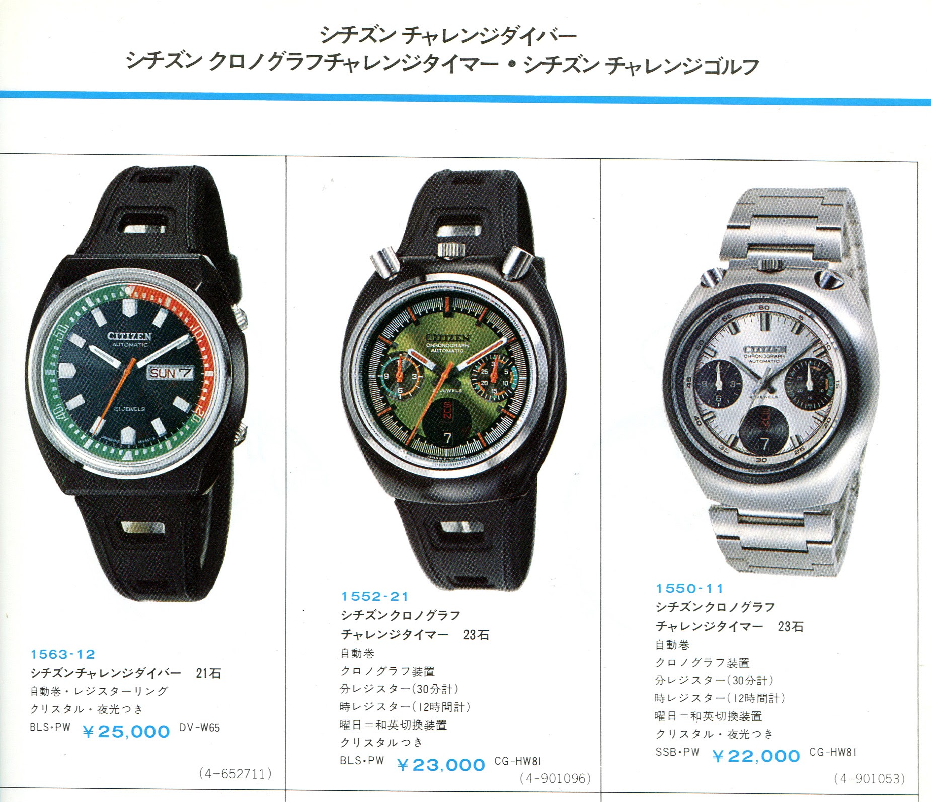 Sweephand's Vintage Citizen Watch Blog Citizen's mechanical & electro